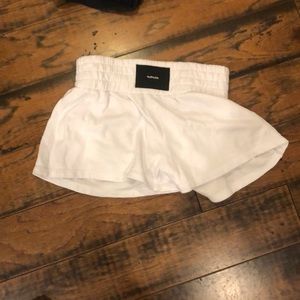 Talentless white boxer shorts, size Medium
